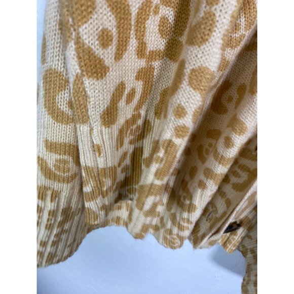 Andrée By Unit Women's Leopard Print Cardigan Sweater Plus Size 3X Button-Up - Picture 11 of 13